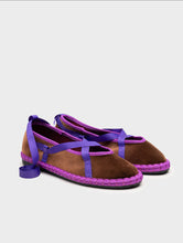 Cargar imagen en el visor de la galería, Bailarinas Terciopelo Atadas
