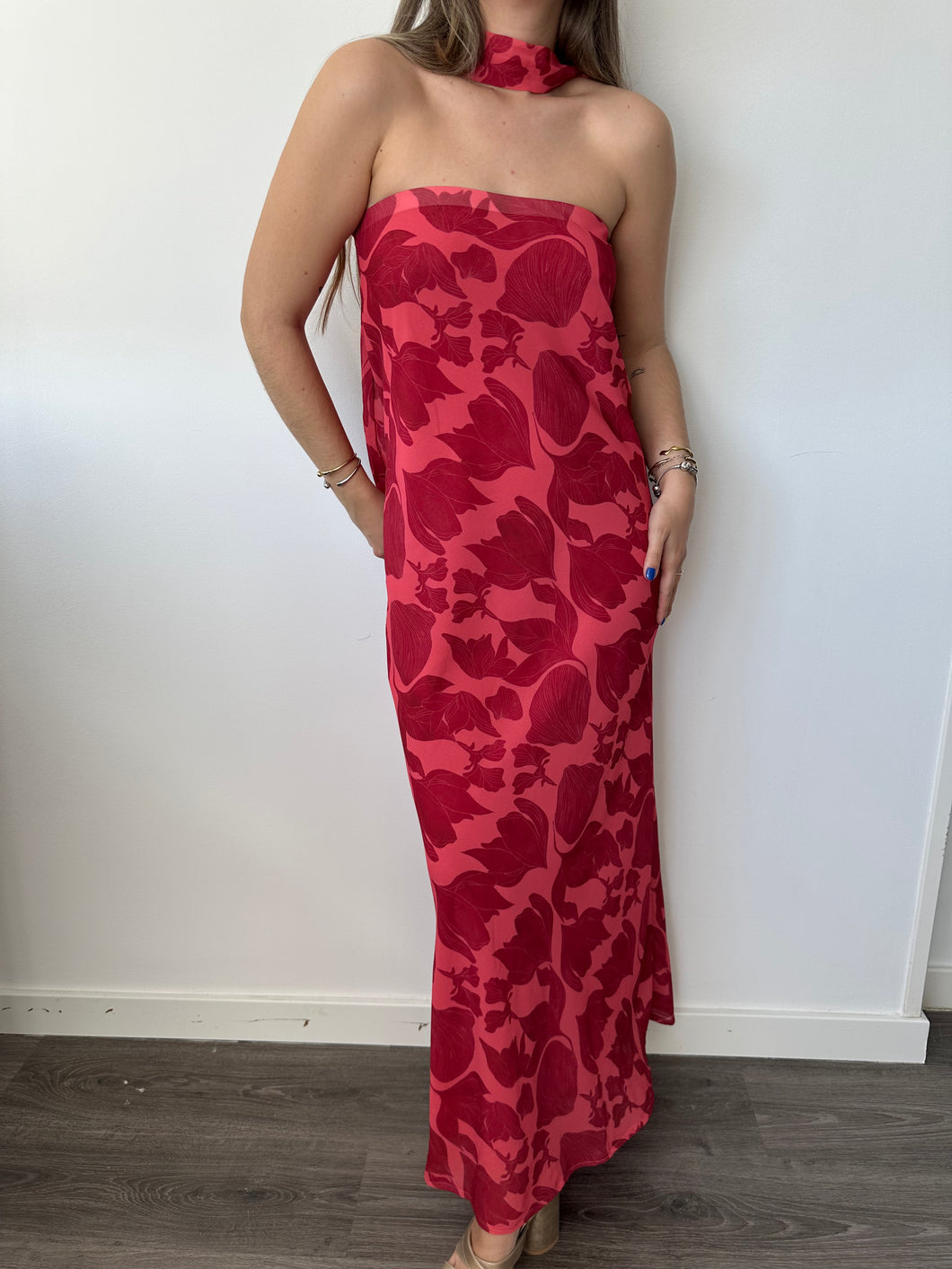Vestido Hele Coral