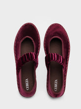 Cargar imagen en el visor de la galería, Bailarinas Terciopelo Frunce
