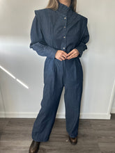 Cargar imagen en el visor de la galería, Mono Denim Oscuro
