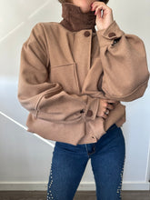 Cargar imagen en el visor de la galería, Abrigo Bomber Paño
