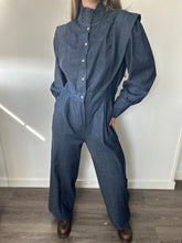Cargar imagen en el visor de la galería, Mono Denim Oscuro
