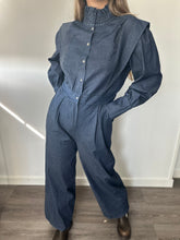 Cargar imagen en el visor de la galería, Mono Denim Oscuro
