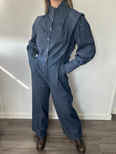Cargar imagen en el visor de la galería, Mono Denim Oscuro
