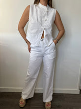 Cargar imagen en el visor de la galería, Pantalón Japo Blanco
