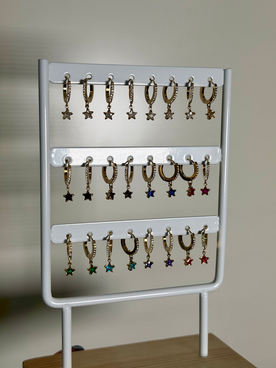 Mini Pendientes Estrella