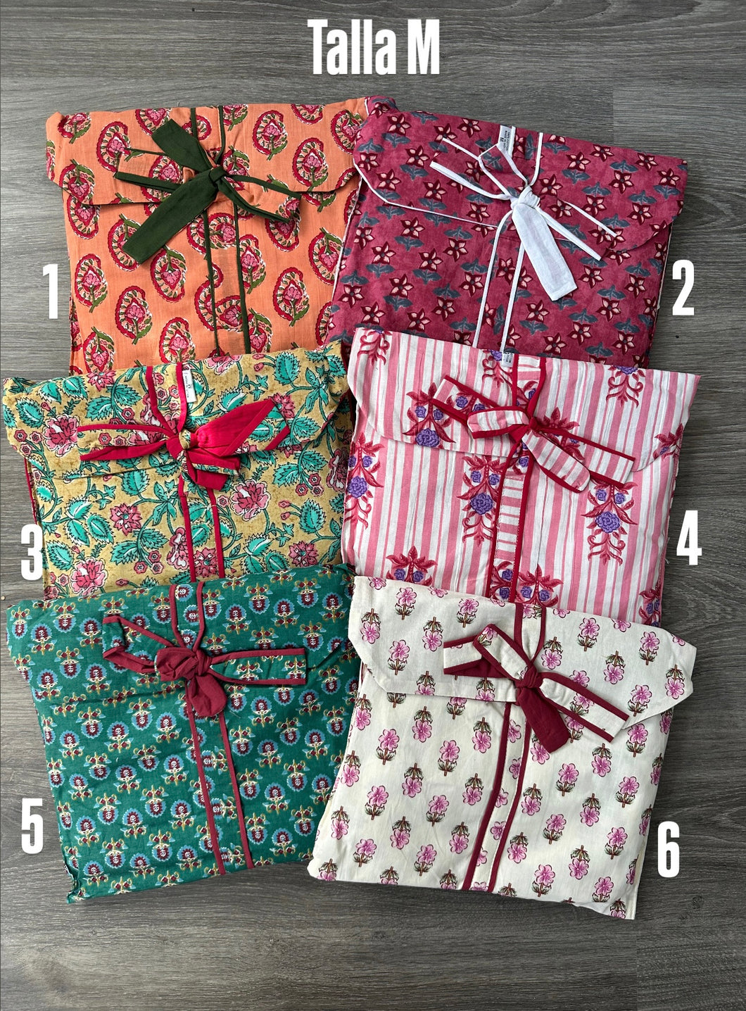 Pijama Largo de Algodón